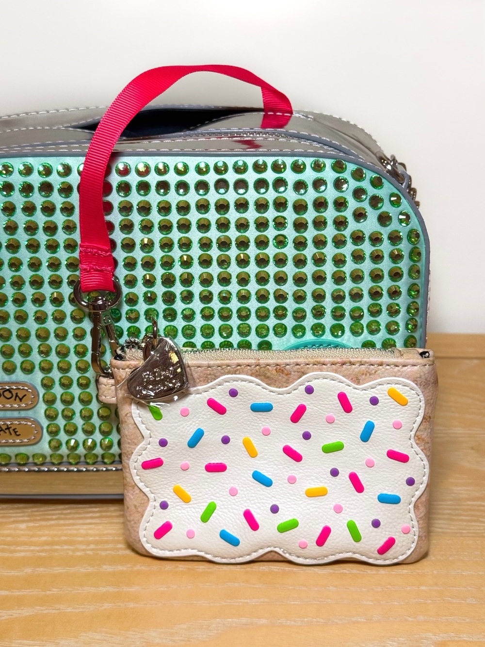 Betsey Johnson Get Toasted Toaster Bag + Pop-Tart Coin Purse 💖 - Picture 6 of 8